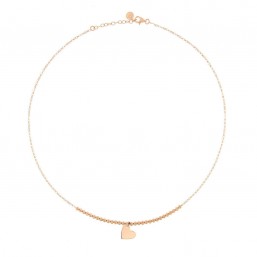 Collana Rue Des Mille Cuore GR-1SOG PL CUO