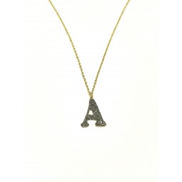 Collana Gioielli Rebecca Jolie Gold Lettera A
