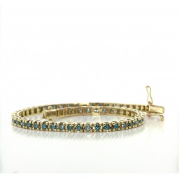 TENNIS CON DIAMANTI BLUE KT 2,96