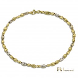Bracciale 9kt tubolare