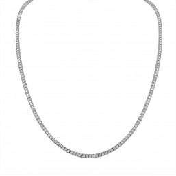 COLLANA TENNIS CON BRILLANTI DAVITE & DELUCCHI Kt 4,00