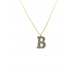 Collana Gioielli Rebecca Jolie Gold Lettera B