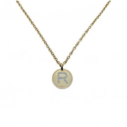 Collana Rebecca Alphabet R BWGPOR18