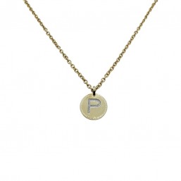 Collana Rebecca Alphabet P BWGPOP16