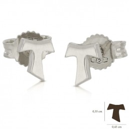 Orecchini Tao oro bianco 18 Kt